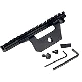 ToopMount スコープマウント M-14 ピカティニーレール エアソフト 20mm マウント タクティカルロック 15スロット レールマウントシステム用 アルミニウム製 アウトドアアクティビティ サバゲー スポーツ用