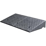 駐車場 段差プレート 高さ5cm 6cm 7cm 8cm 9cm 10cm 奥行25cm 38cm 50cm 80cm 段差スロープ 段差解消 カースロープ Diy 車 車庫 バイク スロープ 玄関 庭 転倒防止 階段 滑り止め バリアフリー ガレージ (サイズ : 50x50x5cm)