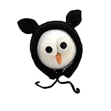 Ainial　ニット帽　子供　女の子　男の子　男女兼用　秋冬　帽子　ニット　可愛い　ウサギの耳付き　もこもこ　暖かい　ニットハット　キッズ　ガールズ　ボーイズ　ニット帽子　ベビー　赤ちゃん