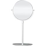 無印良品 ドレッサーマウント アルミコンパクトミラー・大(トレー式) 幅20.5×奥行18×高さ40-51cm 15574940