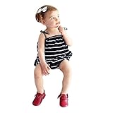 かわいい　白黒の縞模様　ベビー服　女の子 幼児　赤ちゃん 新生児 　子供服　女の子　ロンパース カバーオール　出産祝い/プレゼント　70CM/80CM/90CM（0ヶ月－18ヶ月） (70CM/0-6