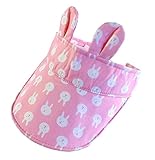 (アレックスユール) ベビー用ハット コットン耳の形帽子 つば広 赤ちゃん キャップ 春夏 日焼け止め 調整可能(8カ月~3歳) 出産祝い 通気性 軽量