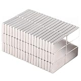 12個セット ネオジム磁石 磁石 超強力 ネオジウム 小型 直方体 マグネット 冷蔵庫、DIY、クラフト、およびオフィス用（25x4x3mm）