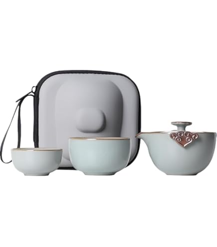 Amazon.co.jp: ティーセット 急須 茶器 湯呑み セット 茶具セット