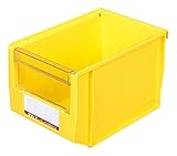 サカエ コンテナ パーツボックス SAタイプ イエロー 140×200×H130mm  SA-2Y