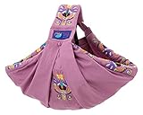 ババスリング 【日本正規品保証付】【正規代理店】 抱っこひも/ベビースリング ピース&ダブライラック EMB005