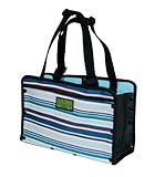 LAVIE NEWYORK 3WAYオーガナイザーバッグ マリーンボーダー 綿 ob-04