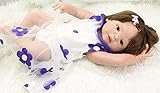 新しいスタイル23インチフルSiliconeビニールRebornベビーガール新生児リアルな女の子赤ちゃんキッズ誕生日クリスマスギフトFreeマグネットおしゃぶりダミー