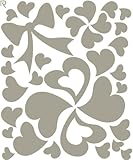 マイサ ハル インテリアステッカー ハート スモールサイズ ファーバッファロー