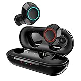 Bluetooth イヤホン ワイヤレス イヤホン デュアルBluetooth5.0 IPX5防水 自動ペアリング マイク内蔵 無線イヤホン