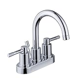 ペガサス67703 W-6001 4で。センターセット2-handle high-arcバスルーム蛇口withポップアップアセンブリinクローム