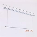 ホスクリーン 《室内用昇降式》 【川口技研】 [埋込タイプ] URB-L-W 全長1800mm