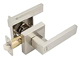 デザインハウス581124 Karsen 2ウェイ調節可能なエントリレバー、サテンニッケル