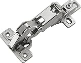 Hickory Hardware P5120-14 Concealed Frameless 165 Degree Hinge, Bright Nickel [並行輸入品]
