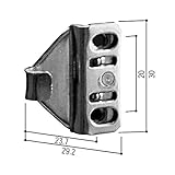 クレセント受(HH-2K-7319) YS：シルバー
