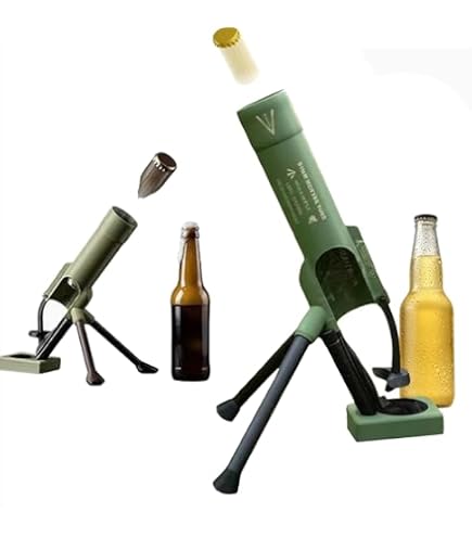 Amazon | Ladruph モルタルビール栓抜き 迫撃砲型 51mm ボトル