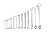 Stanley 87-244 13 Piece Full Polish Professional Grade SAE Long Combination Wrench Set [並行輸入品]