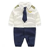 LKOMARKET-ベビーロンパース フォーマル スーツ 赤ちゃん 新生児 紳士服 男の子 子供服 幼児 おしゃれ カジュアル 結婚式 服 蝶ネクタイ付 無地