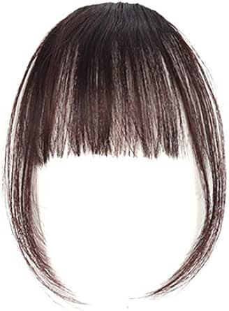 Amazon Ts Corp 前髪ウィッグ超薄型 エクステ 超自然 もみあげ付きウィッグ アメピン１０本 付け方説明書付き ダークブラウン ポイントウィッグ 通販