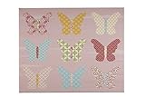 Sadie & Scout Butterfly Canvas Wall Decor [並行輸入品]
