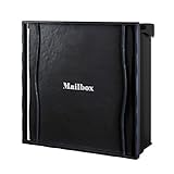 ポスト 郵便受け 郵便ポスト ヴァリオ ネオ ナチュラル Type01-1 壁掛けタイプ(鍵無し) ブラックマット