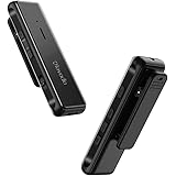 Lavodio ワイヤレスオーディオレシーバー Bluetooth aptX・低遅延aptX LL対応 Qualcomm社製スマートチップ搭載 MEMS高感度マイク内蔵 音楽 通話対応 Scms-t，ガラケー、iOS, android, Window
