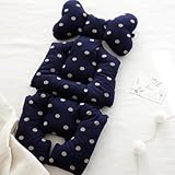 mela-B メラビー ベビーライナー プレミアムライン ゴールドドット×ネイビー