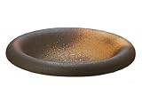 信楽焼陶器 窯肌手洗鉢 埋込 自然灰釉 径40cm MA512