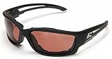 EdgeアイウェアKazbek polarized-black /銅Drivingレンズとガスケット