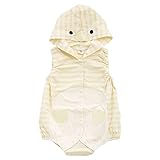 可愛いアニマル 着ぐるみ babyロンパース お得 プチプラ(YE-イエロー、70)