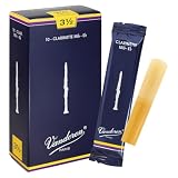 バンドーレン E♭クラリネットリード トラディショナル 硬さ:3-1/2 (10枚入り)