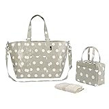 [ルートート]ROOTOTE Mammy,ROO Dot 水玉,マミールー マザーズバック 3点セット,マザーバック 2WAY .Gray