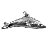 Sierra Lifestyles SL-681235 Pewter L Dolphin Cab Knob [並行輸入品]