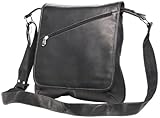 David King & Co 8473B Deluxe Slim Medium Messenger - Black