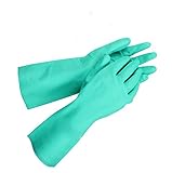 Butyronitrile Rubber Anti-erode Glove Protective Glove Nitrile Rubber Gloves Industry Use One Pair (