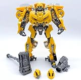 車の変形ロボットのおもちゃ TW-1025 バンブルビー ウォーハンマー ウォリアー 簡単変形 高度復元モデル カラーボックスパッケージ 高さ17cm 、アクションフィギュア、対象年齢8歳以上