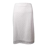 Alfani Plusレースペンシルスカート カラー: ホワイト