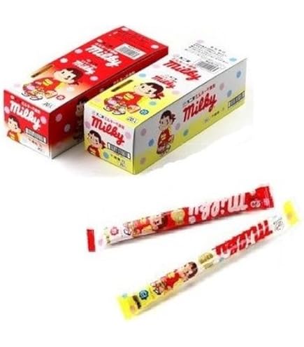 Amazon.co.jp: 不二家 ミルキー ミニ 千歳飴 袋 65g ×2袋セット PSJBOX