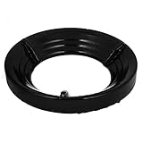 uxcell ガスバーナーキャップ　メタル製キャップ　ヘッド　交換部品　キッチン　ブラック