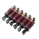 KF RC OPパーツ アルミ オイルダンパー 6本セット タミヤG6-01/G6-01TR