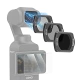 SmallRig 磁気 ND フィルター セット DJI Osmo Pocket 4 / 3用 ND8、ND64、ND256 マルチコーティング フィルターとスクリーン プロテクターが付属 屋外でのレンズ保護と露出制御用アクセサリー 4774