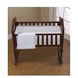 Baby Doll Bedding Forever Mine Cradle Set, Lilac by BabyDoll Bedding