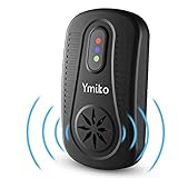 ネズミ駆除、Ymiko超音波ネズミ撃退器 最新版 無毒無害 コンセント式 100㎡有効範囲 電磁波＋2種類超音波 日本語説明書付き ゴキブリ＆蚊＆ノミ＆ダニ対応 (新)