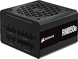 CORSAIR RM850e 2023モデル PC電源ユニット 850W PCIE 5.0 対応 80PLUS Gold認証 ATX 3.0 認証済 フルモジュラー 12VHPWR ケーブル付属 CP-9020263-JP