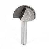 uxcell コアボックスルータビット　スチール炭化物シルバートン　切削工具ストレートシャンク　ラウンドシャンク