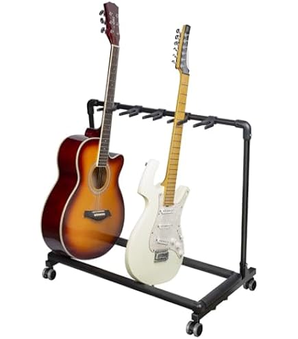 ハーキュレス　6本掛け　ギタースタンド　HERCULES GS525B 美品 Amazon.co.jp: HERCULES ハーキュレス ギターラックスタンド GS525B