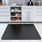 Deflecto 46 " x 60 " ECONOMAT anytime-useチェアマットハードフロア用、ブラック