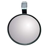 信栄物産 マグネットミラー 丸型　147φ　黒 ＃SE-15A