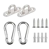 ステンレスループ マッチングネジ 壁掛け式 パッドアイ 天井吊り下げ用 304ステンレス鋼 ステンレスループ フック アイ天井 フック パッドアイ 304ステンレス製 U型 固定 金具