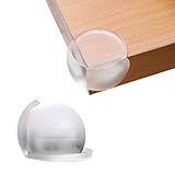 コーナークッション１０個入り　　テーブルの角でケガ防止 (透明１０個入り)